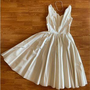 Vintage Pinup Style Wedding Dress